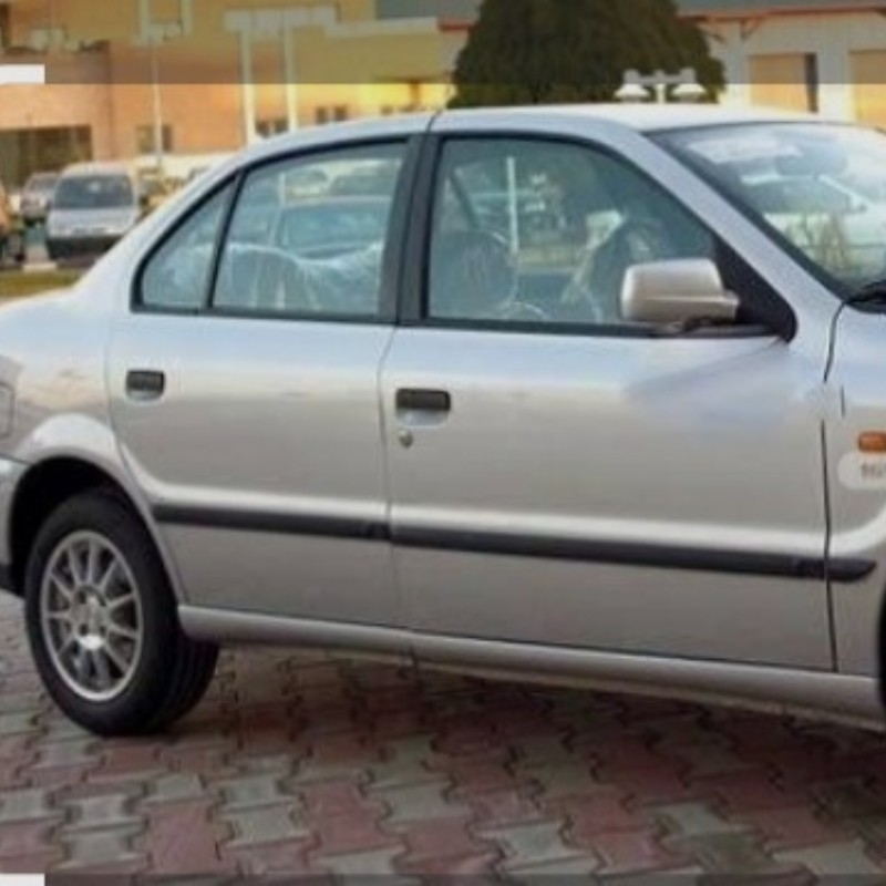 سمند ال ایکس نقره ای 