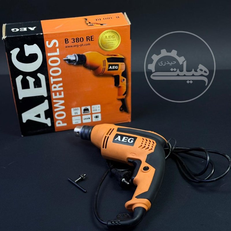 دریل AEG اصلی نو آکبند به همراه جعبه