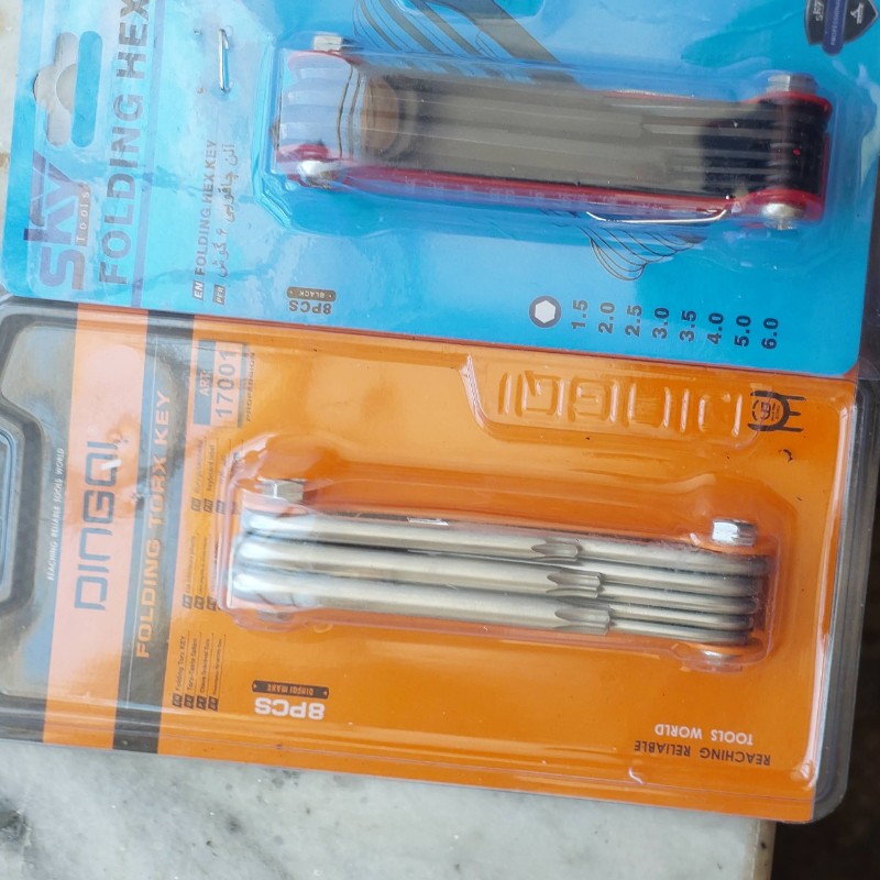 آچار ستاره ای و آلن آکبند