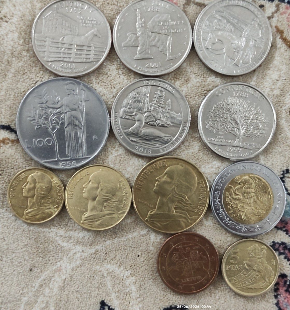 تصویر سکه کلکسیونی وزیبا ۱۲ تا ۲۵۰۰